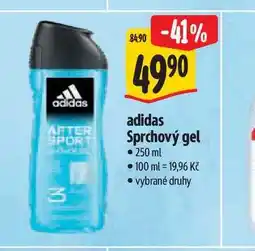Albert adidas Sprchový gel nabídka