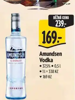 Albert Amundsen Vodka nabídka