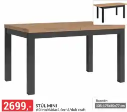 Baumax Stůl mini nabídka