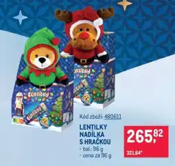 Makro LENTILKY NADÍLKA S HRAČKOU nabídka