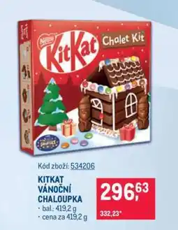 Makro KITKAT VÁNOČNÍ CHALOUPKA nabídka