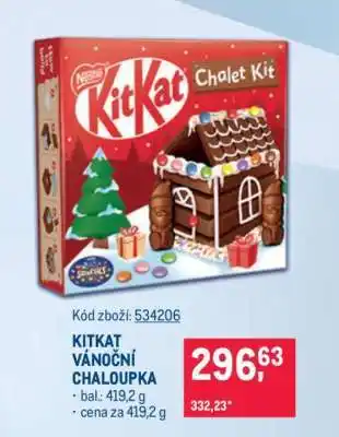 KITKAT VÁNOČNÍ CHALOUPKA