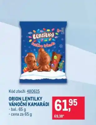 ORION LENTILKY VÁNOČNÍ KAMARÁDI