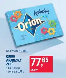 Makro ORION ARABESKY ŽELÉ nabídka