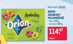 Makro Orion Arabesky polomáčené nabídka