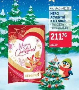 Makro MERCI ADVENTNÍ KALENDÁŘ nabídka