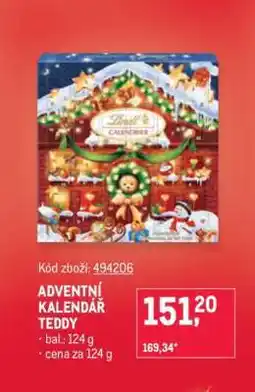 Makro Adventní kalendář Teddy nabídka