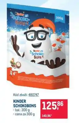 Makro Kinder Schokobons nabídka