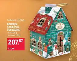 Makro DOMEČEK S MLÉČNOU ČOKOLÁDOU nabídka