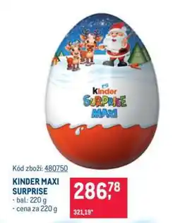 Makro Kinder Maxi Surprise nabídka