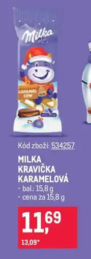 Makro MILKA KRAVIČKA KARAMELOVÁ nabídka