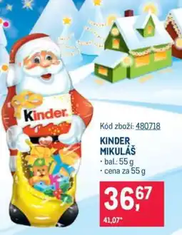 Makro Kinder Mikuláš nabídka