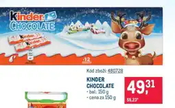 Makro Kinder Chocolate nabídka