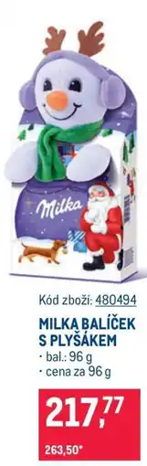 Makro Milka balíček s plyšákem nabídka