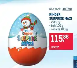 Makro KINDER SURPRISE MAXI nabídka