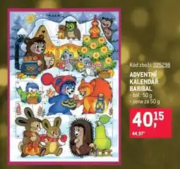 Makro Adventní kalendář Baribal nabídka