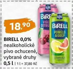 Terno BIRELL 0,0 nabídka