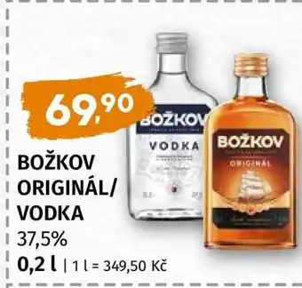 BOŽKOV ORIGINÁL, VODKA