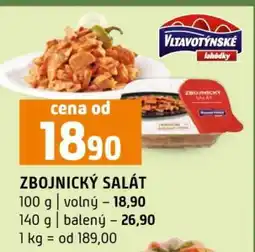 Terno Zbojnický salát nabídka