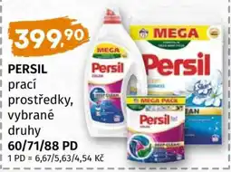 Terno PERSIL prací prostředky, vybrané druhy nabídka