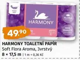 Terno Harmony toaletní papír nabídka