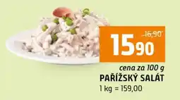 Terno Pařížský salát nabídka