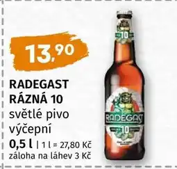 Terno Radegast Rázná 10 nabídka