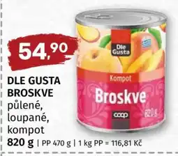 Terno DLE GUSTA BROSKVE nabídka