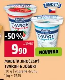 Terno MADETA JIHOČESKÝ TVAROH & JOGURT nabídka