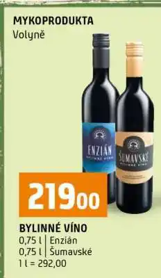 Terno BYLINNÉ VÍNO nabídka