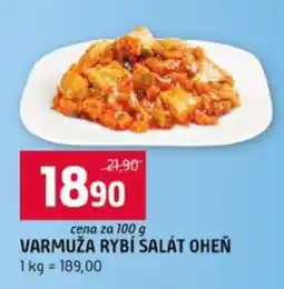 Terno Varmuža Rybí salát oheň nabídka