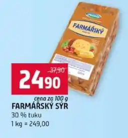 Terno Farmářský sýr nabídka