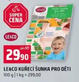 Terno Le&Co kuřecí šunka pro děti nabídka