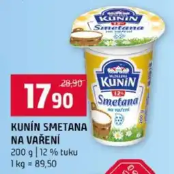 Terno KUNÍN SMETANA NA VAŘENÍ nabídka