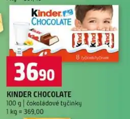 Terno Kinder Chocolate nabídka