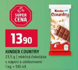 Terno KINDER COUNTRY nabídka