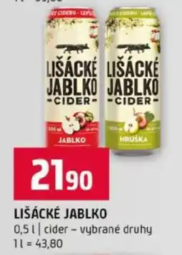 Terno Lišácké jablko nabídka