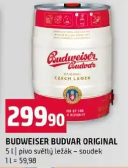 Terno Budweiser Budvar original nabídka