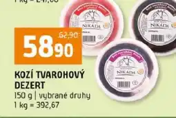 Terno KOZÍ TVAROHOVÝ DEZERT nabídka