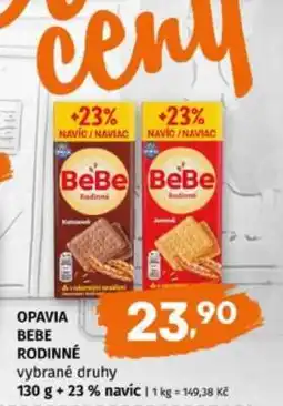 Terno Opavia BeBe Rodinné nabídka