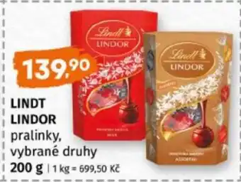Terno Lindt Lindor nabídka