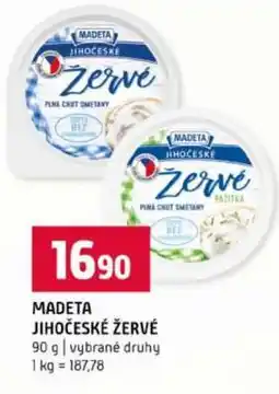 Terno Madeta Jihočeské Žervé nabídka