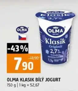Terno Olma Klasik bílý jogurt nabídka