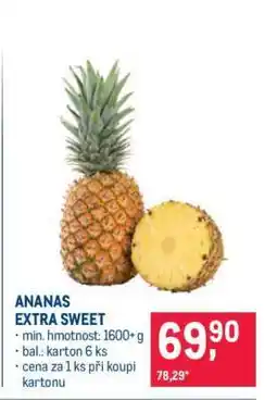 Makro Ananas Extra Sweet nabídka