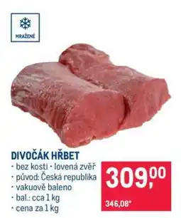 Makro DIVOČÁK HŘBET nabídka
