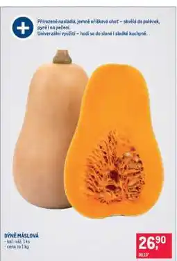 Makro Dýně máslová nabídka