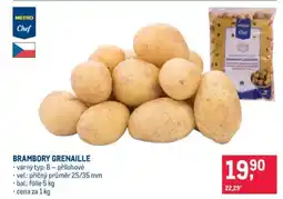 Makro BRAMBORY GRENAILLE nabídka