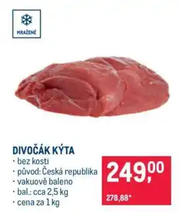 Makro DIVOČÁK KÝTA nabídka