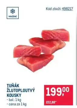 Makro TUŇÁK ŽLUTOPLOUTVÝ KOUSKY nabídka