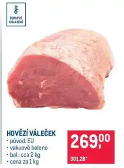 Makro Hovězí váleček nabídka